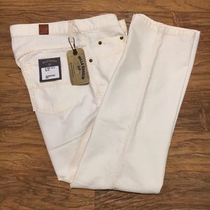 NWT Bill’s Khakis 5-Pocket Weathered Canvas 34x30